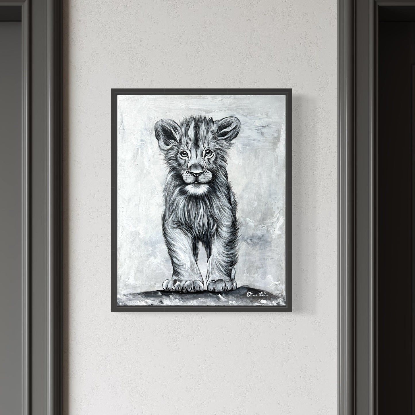 Premiers Pas (40x50cm)