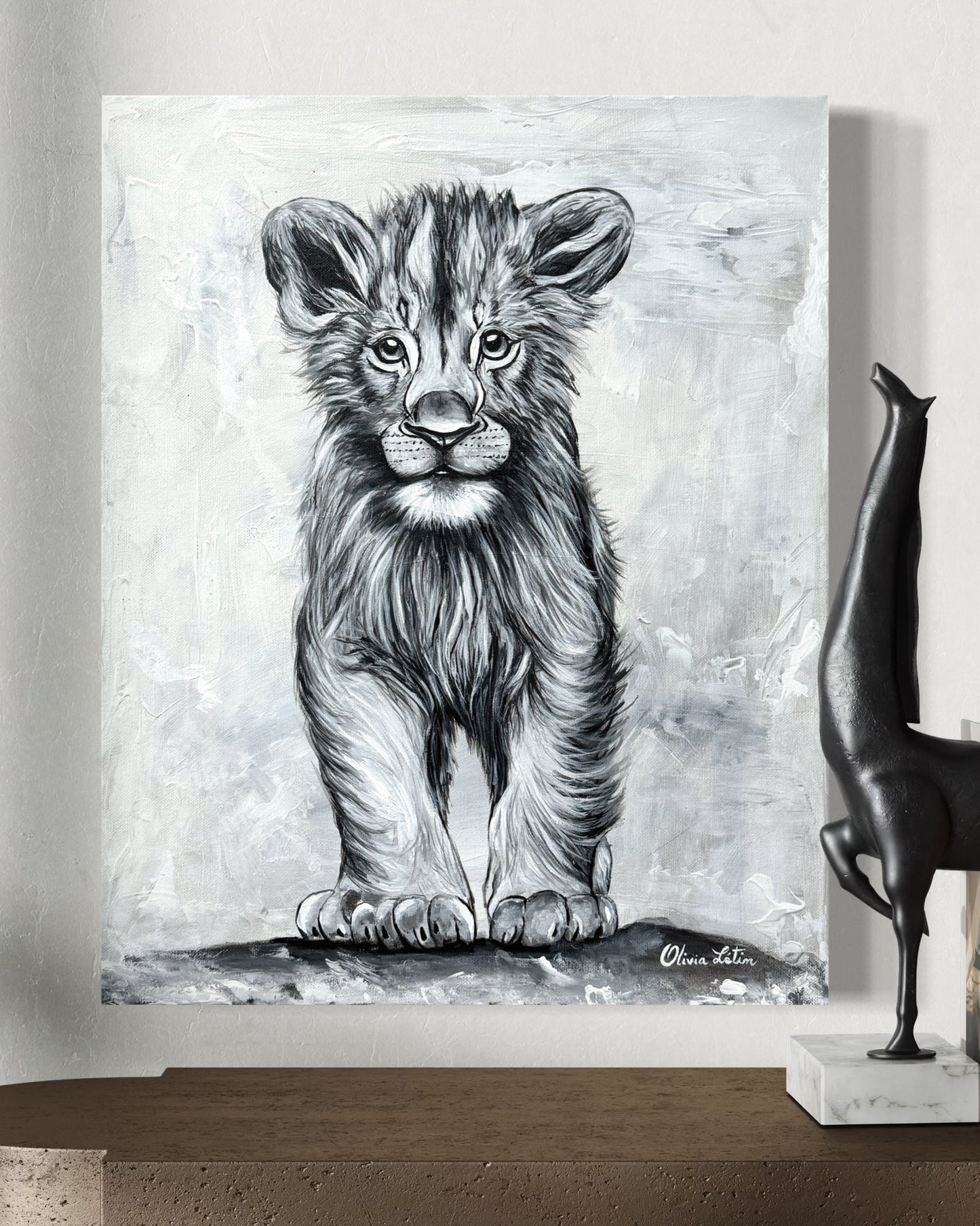 Premiers Pas (40x50cm)