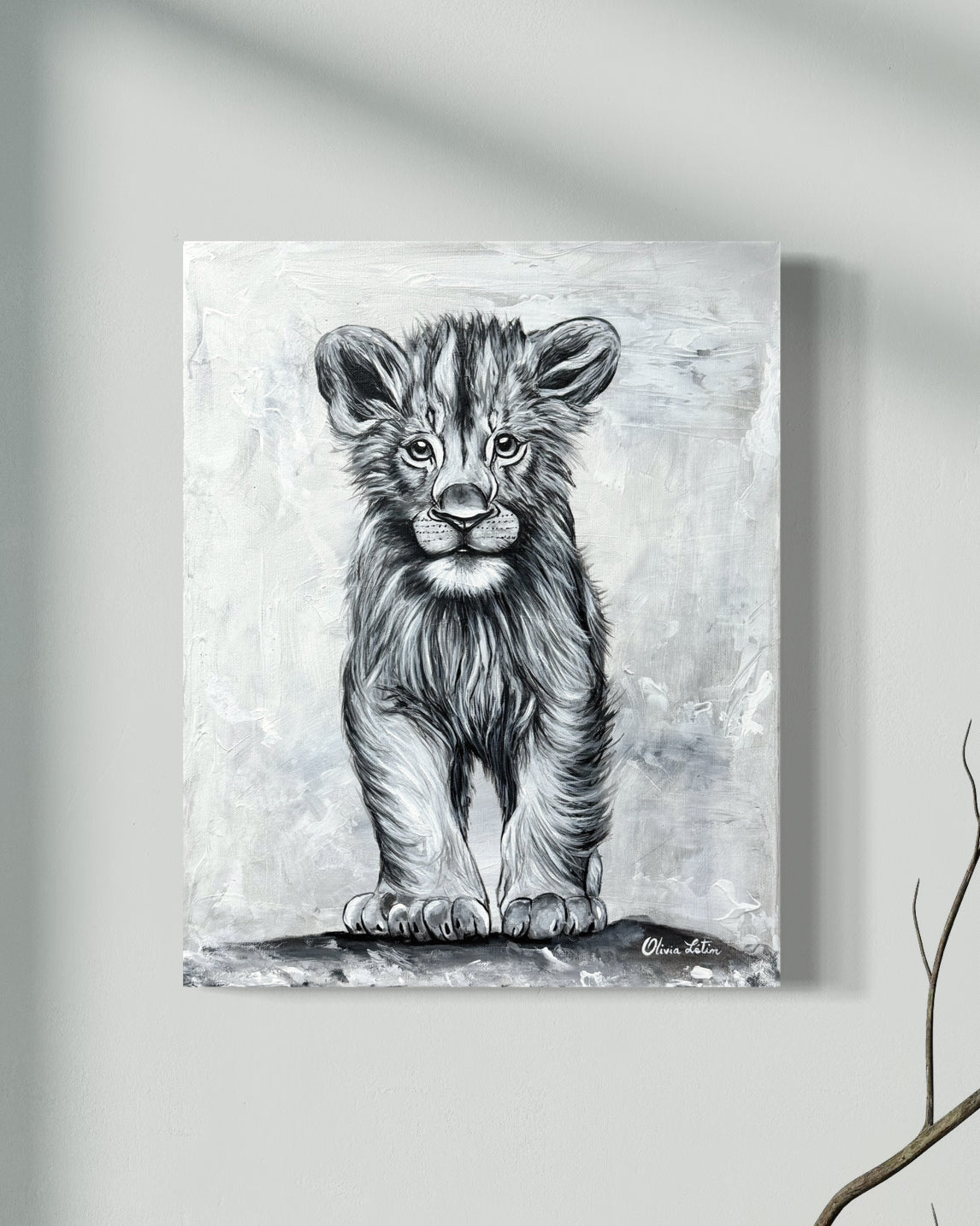 Premiers Pas (40x50cm)