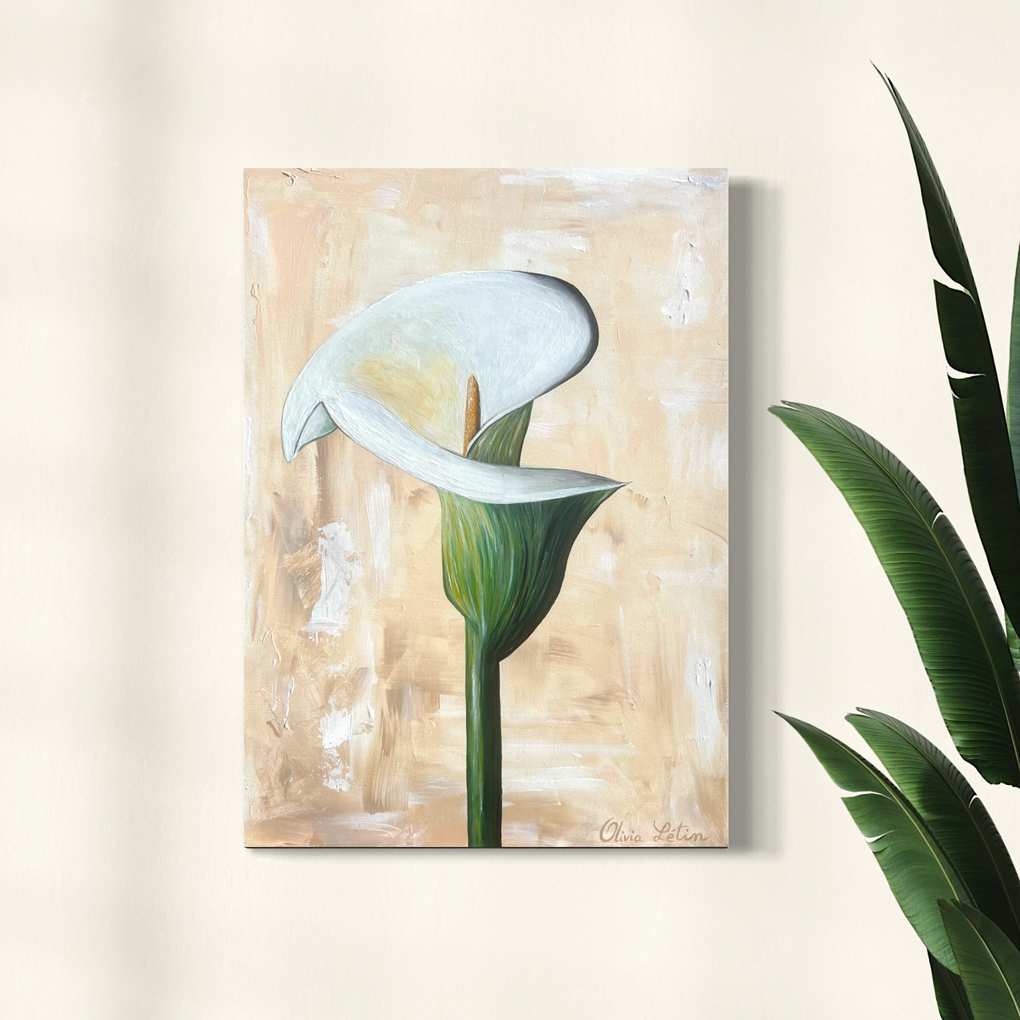 Flamme Blanche (50x70cm)