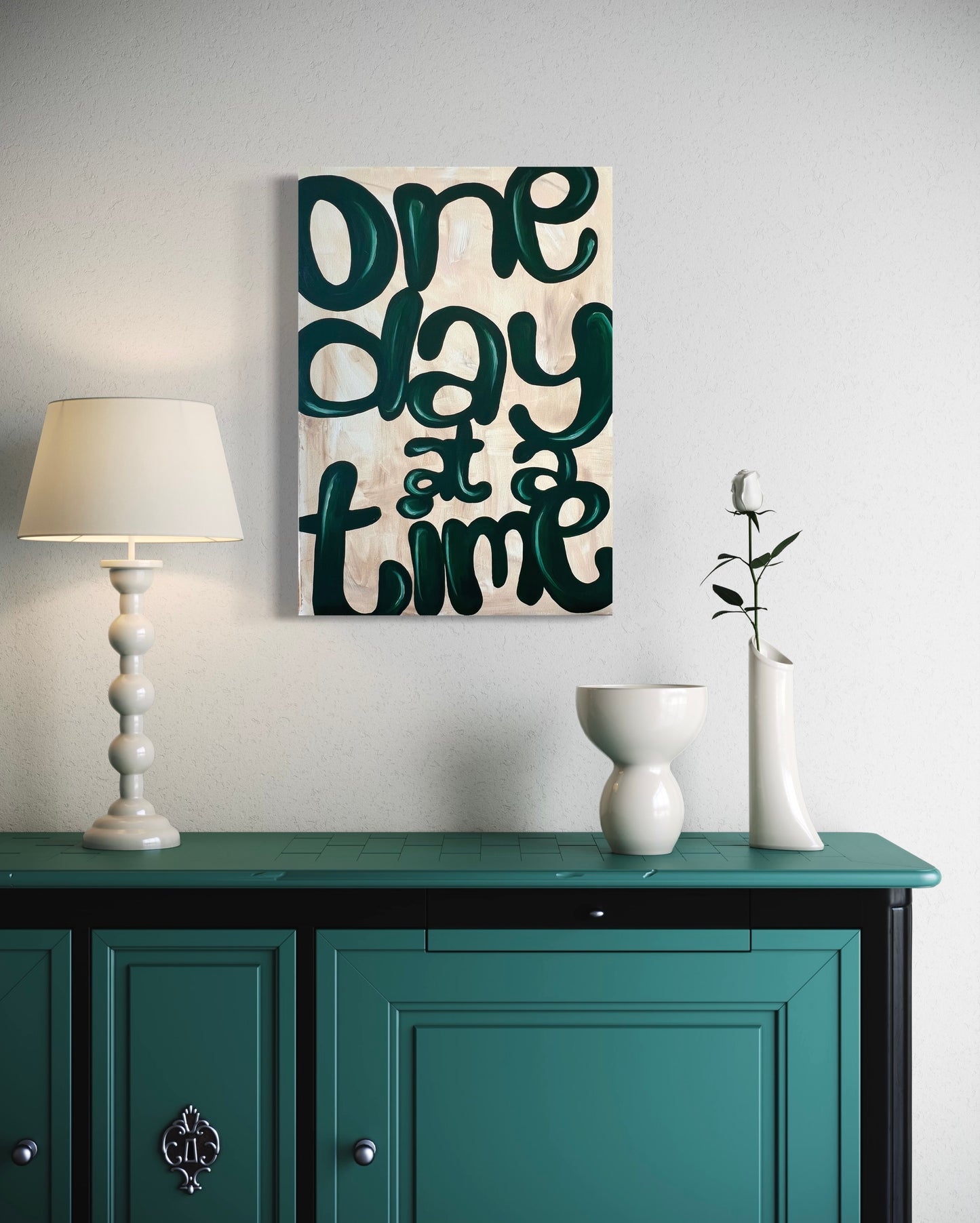 One Day at a Time (50x70 cm)