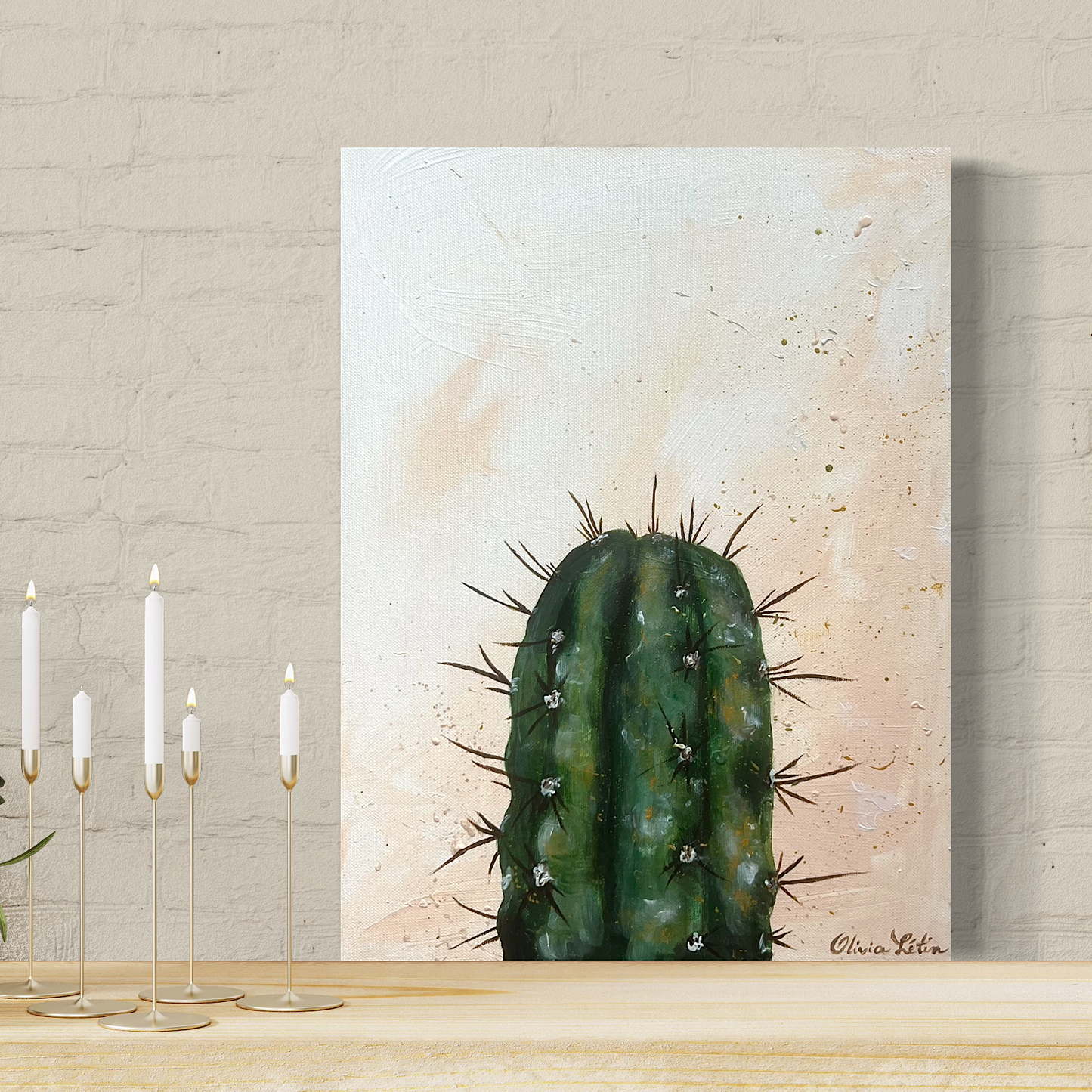 Paisible Cactus (30x40cm)