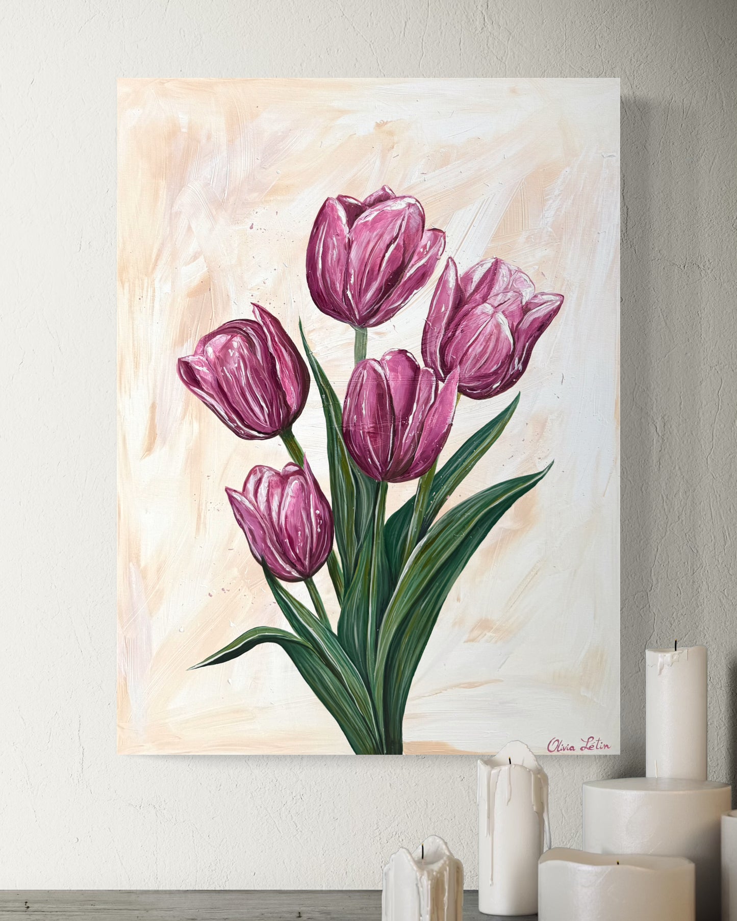 Encanto Floral  (60x80cm)