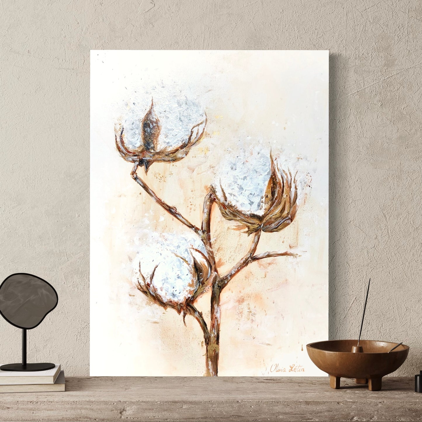 Cotton Flower (50x70cm)