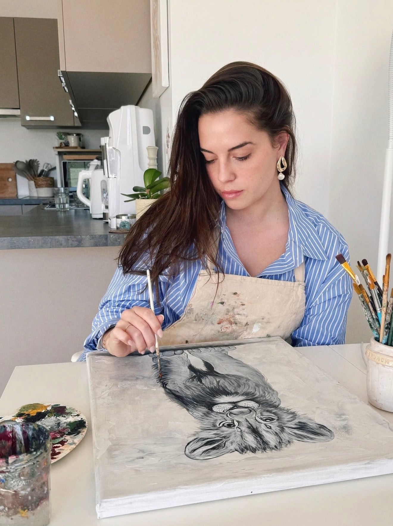 Premiers Pas (40x50cm)